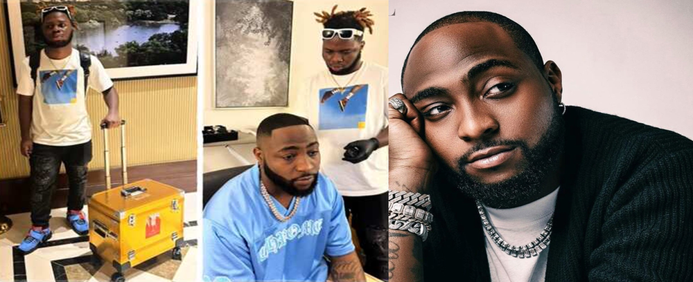 Barber Celebrates After Giving Davido OBO a good looking Haircut video image