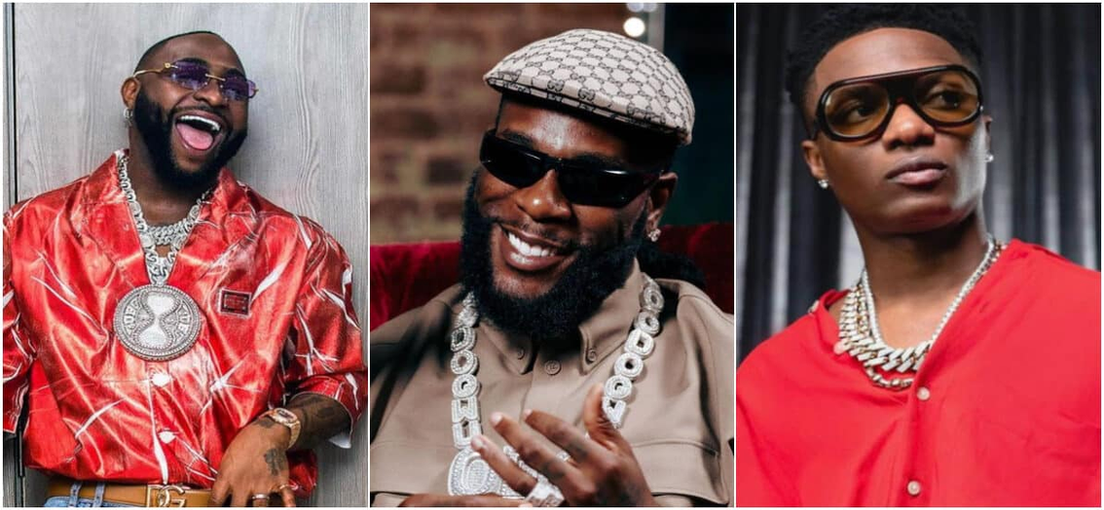 Davido, Wizkid, and Burna Boy nominated for 2024 MOBO Awards [Full List] image