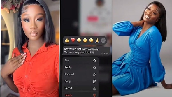 “It was a set up” – Lady gets fired by her boss after accepting to date him, WhatsApp chats trend image