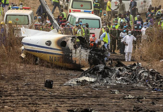 Air Force aircraft crashes in Makurdi image