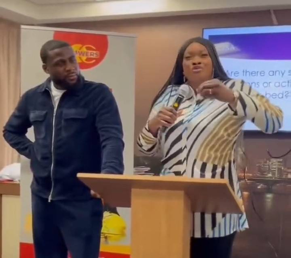 A Nigerian female pastor based-UK condemns 'animalistic sex positions' image