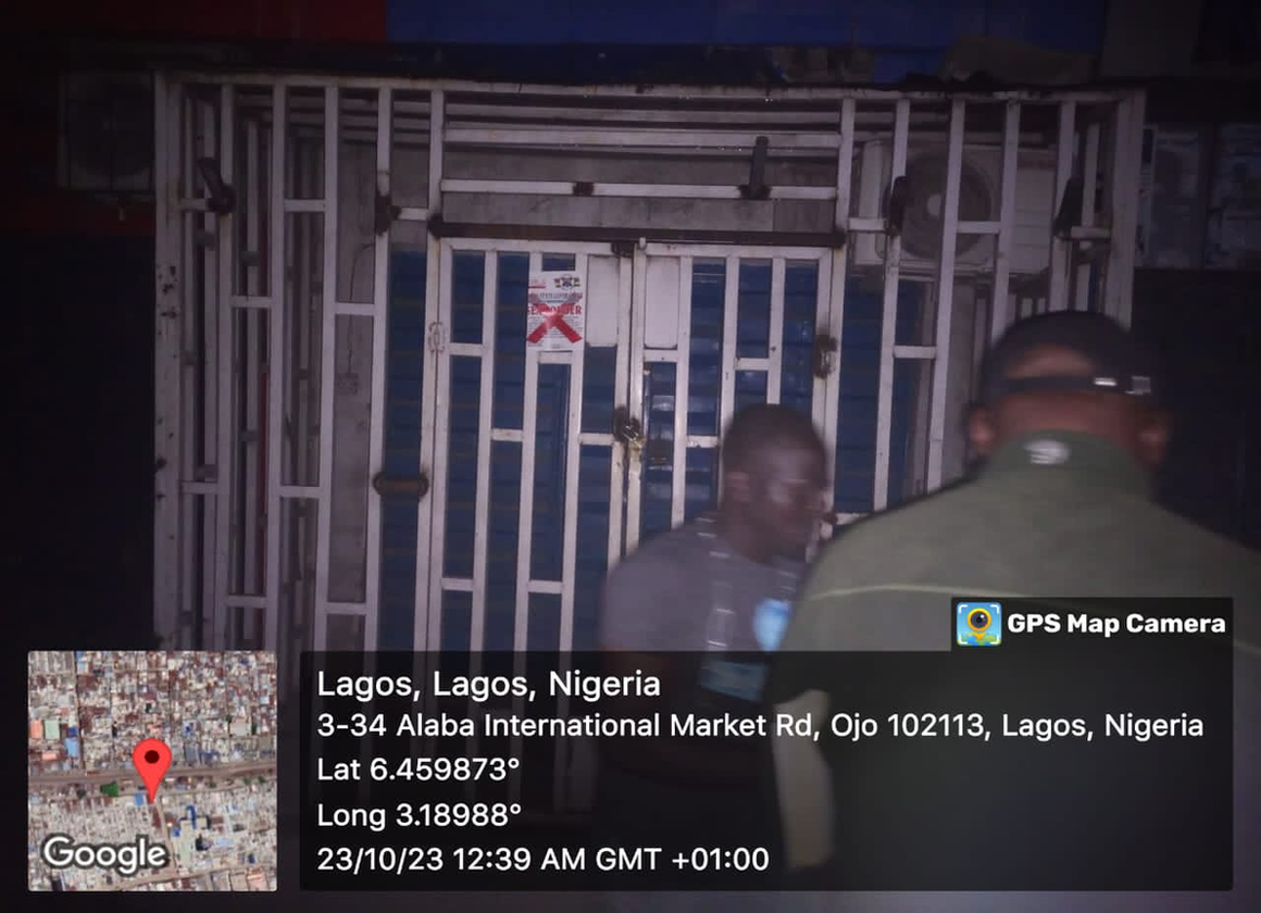 Lagos seals Alaba International, Trade Fair markets image