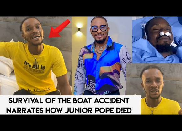 Jnr Pope: Untold story of the boat mishap that killed 5 image