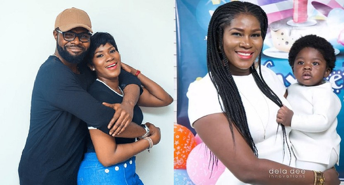 Stephanie Linus and her husband unveil a second son as they dedicate him to God, revealing his name image