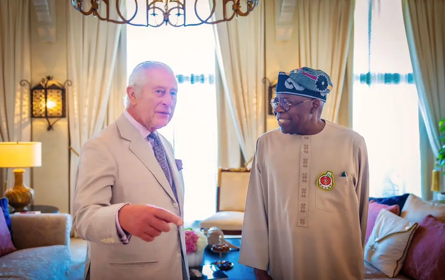 Tinubu meets King Charles in Dubai image