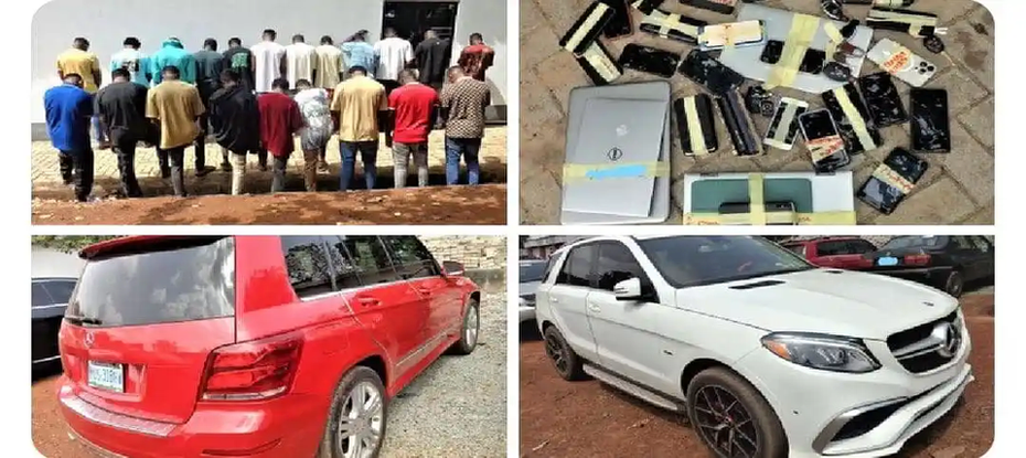 21 Internet fraudsters are arrested in Enugu EFCC image