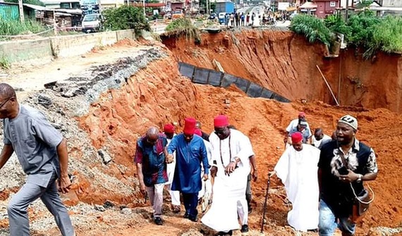 Tears, anguish as erosion swallows N200m property in Anambra image