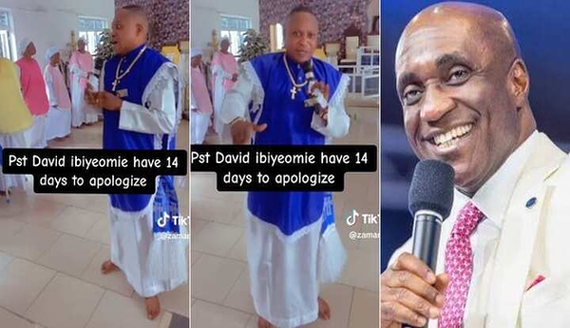 "Ibiyeomie You Have 14 Days to Apologise": Celestial Prophet Calls Out Pastor David over Comments in Church image