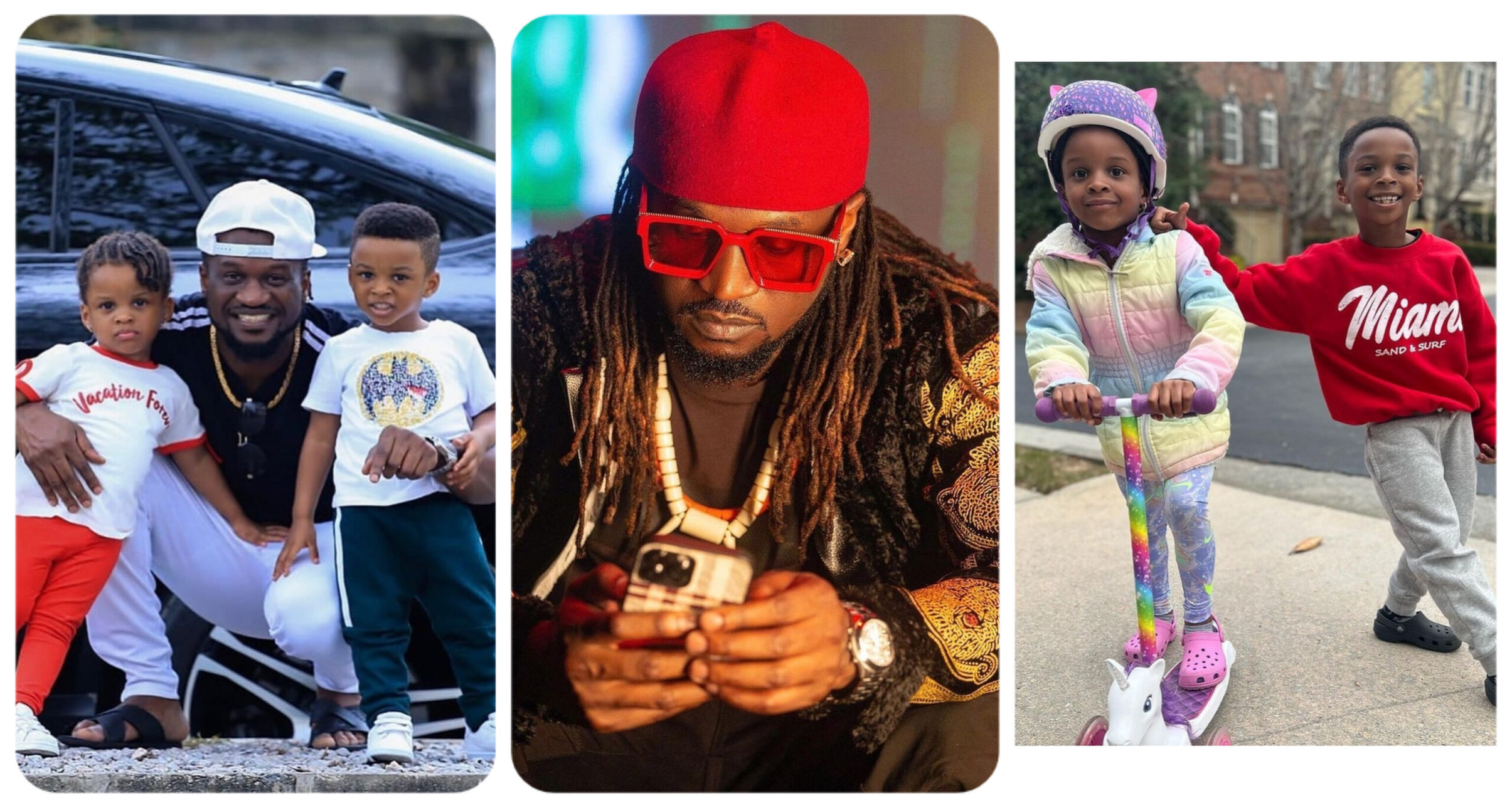 “My double blessings”- Paul Okoye celebrates his twins as they clock 6 image