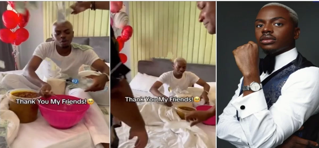 Enioluwa received  beans and garri on his birthday ( video) image