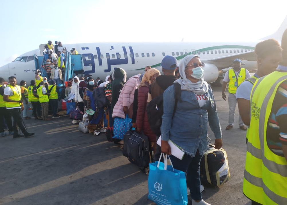 151 Nigerians were repatriated from Libya image