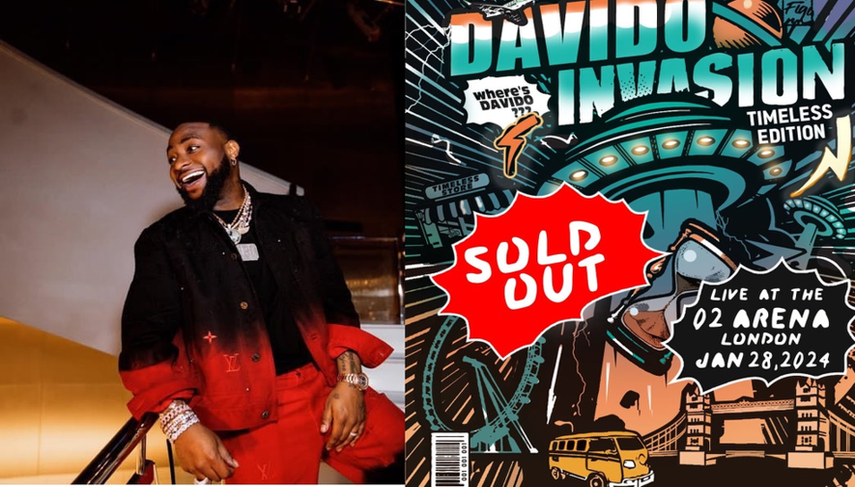 Davido sells out 02 Arena ahead of ‘Timeless’ concert image