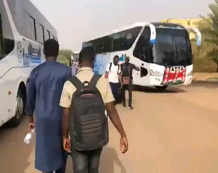 NiDCOM: Stranded Nigerians in Sudan leave for Egypt image