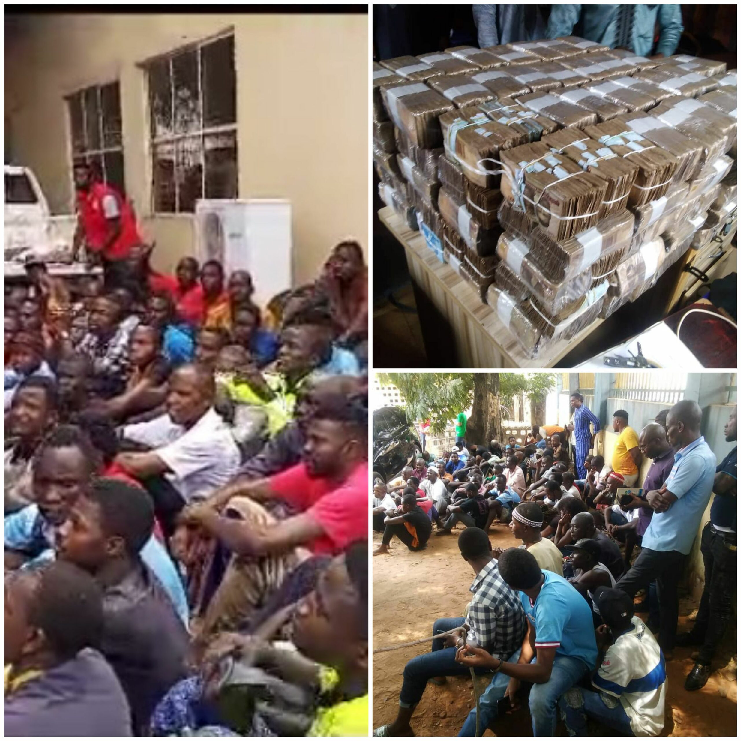 Currency racketeering: EFCC arrests 115 suspects in Enugu, recovers N110m, other currencies image