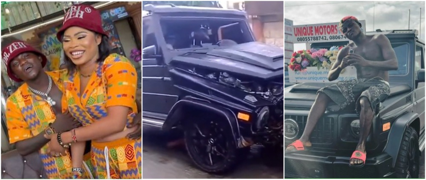 Nigeria Singer, Portable Survives Ghastly Motor Accident With G-wagon image