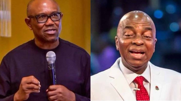 Peter Obi- Okay Daddy I phoned Oyedepo, but never said the election is a religious war image