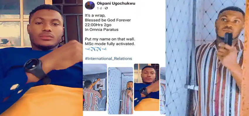 Sad news as Ugochukwu Okpain dies hours before his UK flight for M.Sc image