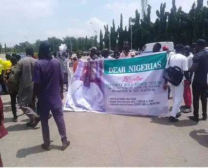 Subsidy removal: Protest grounds FCT as over 5,000 storm National Assembly image