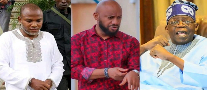 Yul Edochie begs President Tinubu: Please release Nnamdi Kanu image