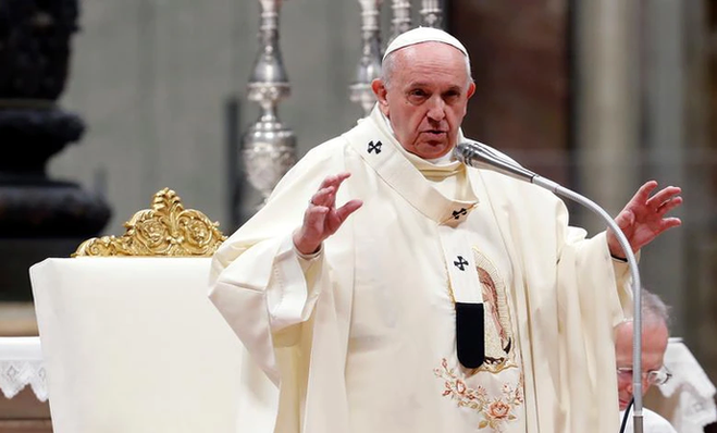 Pope suggests Catholic Church could bless same-sex marriages image