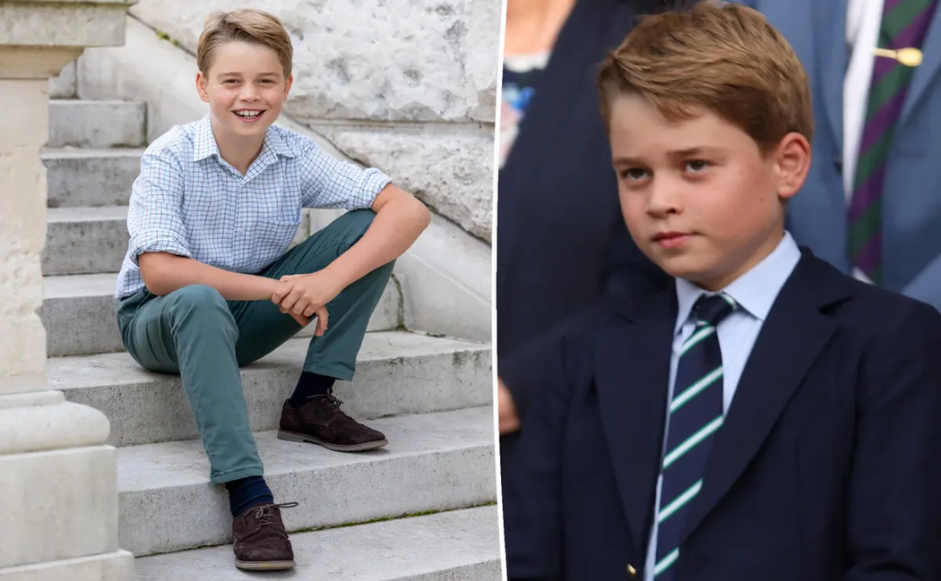 Prince George marks milestone 10th birthday in a symbolic ensemble image