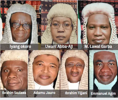 Presidential tussle: 7 Supreme Court Justices to determine Tinubu, Atiku, Obi’s fate image