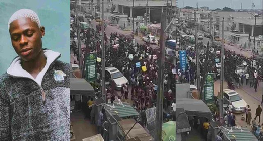 Mohbad: Fans hold a peaceful walk for the singer, calls out Naira Marley (Video) image