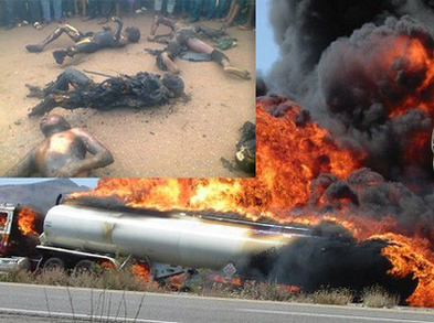 tanker explosion rises to 13, the Death toll in Jos image