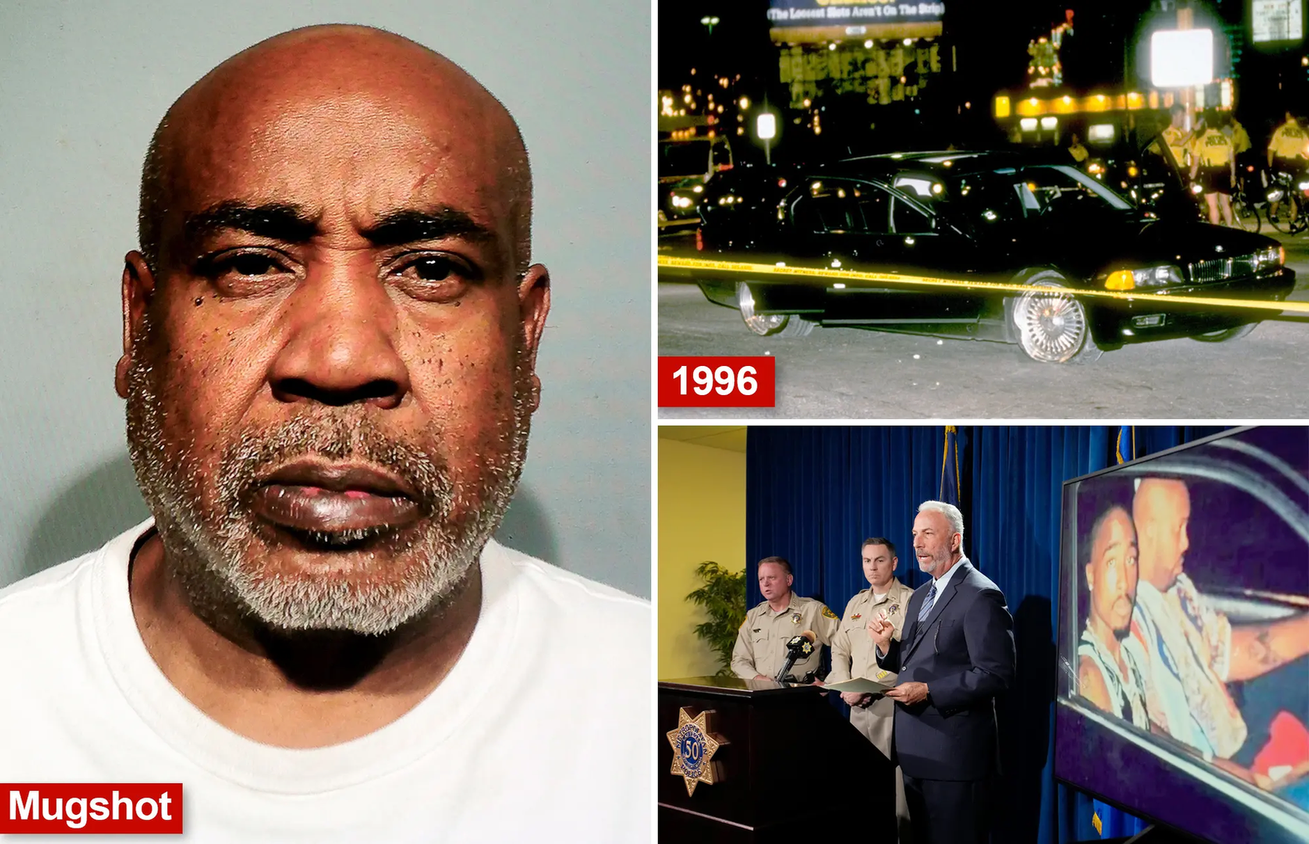 Man arrested over 1996 murder of rapper Tupac Shakur image