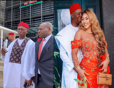 Regina Daniels celebrates husband’s return to NASS image