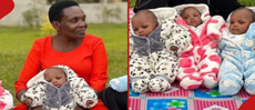 “God saw my tears” – 46-year-old woman welcomes triplets after losing two sons