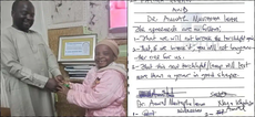 Father makes daughter sign contract as he buys her a new torchlight