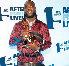 BET Awards 2023: Burna Boy Wins Best International Act