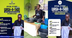 Guinness World Records: Eniola surpasses 50 hours wash-a-thon target