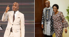 Reactions trail as Pastor David Ibiyeomie reveals the amount he gives his wife monthly for feeding