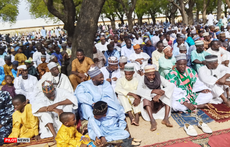 Muslims pray for rain in the Adamawa state community