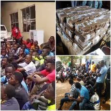 Currency racketeering: EFCC arrests 115 suspects in Enugu, recovers N110m, other currencies