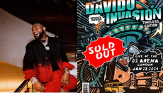 Davido sells out 02 Arena ahead of ‘Timeless’ concert