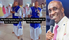 "Ibiyeomie You Have 14 Days to Apologise": Celestial Prophet Calls Out Pastor David over Comments in Church