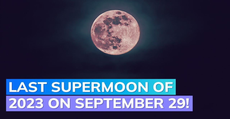 September’s full harvest moon is the last supermoon of the year