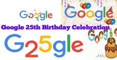 Google celebrates 25th birthday