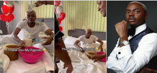 Enioluwa received  beans and garri on his birthday ( video)